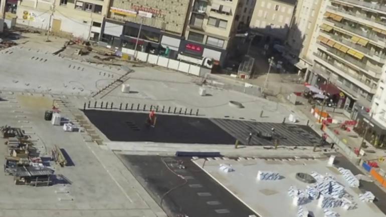Une nouvelle place prend forme
